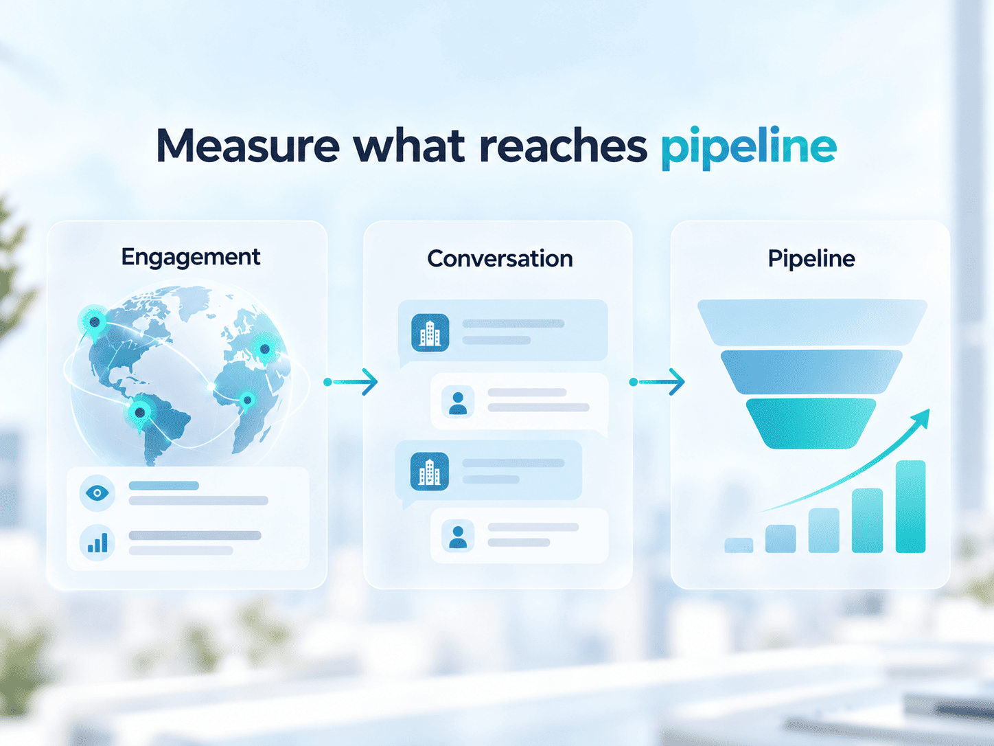 Measure what reaches pipeline